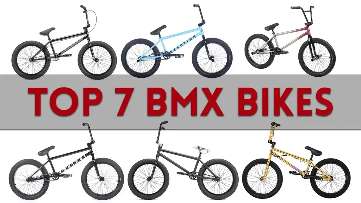 'Video thumbnail for TOP 7 BMX BIKES - (THAT DO NOT SUCK) 2022 Version'