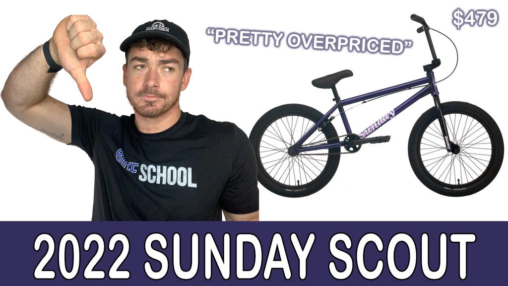 'Video thumbnail for 2022 Sunday Scout BMX Bike Review'